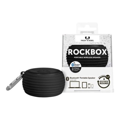 Fresh 'n Rebel Rockbox Round H20 Portable Bluetooth Speaker Fresh 'n Rebel Rockbox Round H20 Portable Bluetooth Speaker